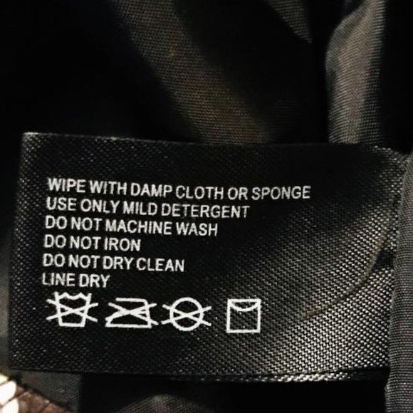 Coffee Shop Medium Python Embossed Faux Leather Moto Jack NWT - Picture 6 of 7